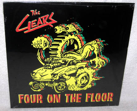 THE GEARS "Four On The Floor" 10" EP (Wonder Cap)